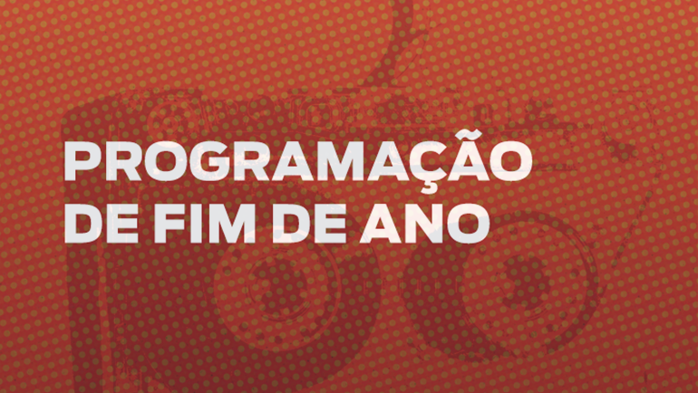 Arte programação de fim de ano