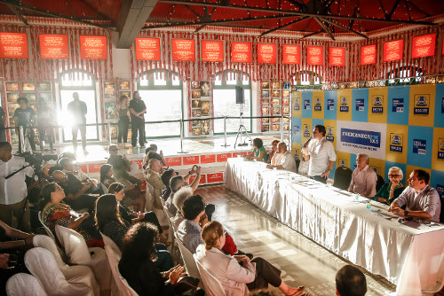 Solenidade de inauguração da nova programação da Frei Caneca aconteceu no Paço do Frevo. Foto: Andréa Rêgo Barros/PCR